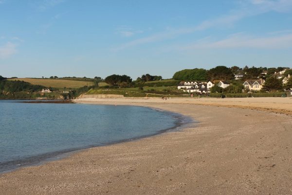Gyllyngvase Beach in July